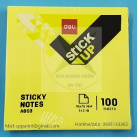 Giấy Sticky Note 3×3 Deli 76x76mm